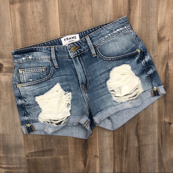 Frame Denim Pants - Frame denim le grand garçon short